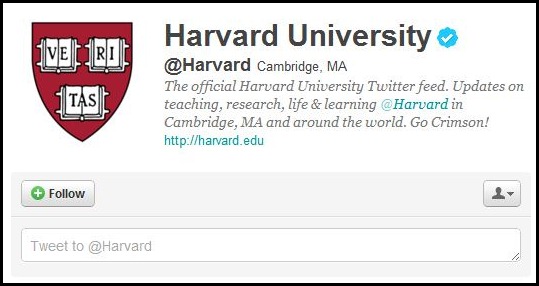 Harvard Twitter