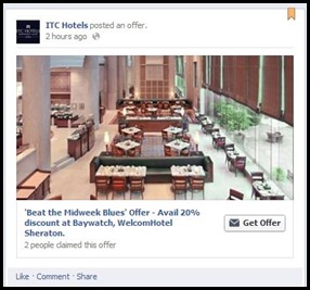 ITC hotels offers